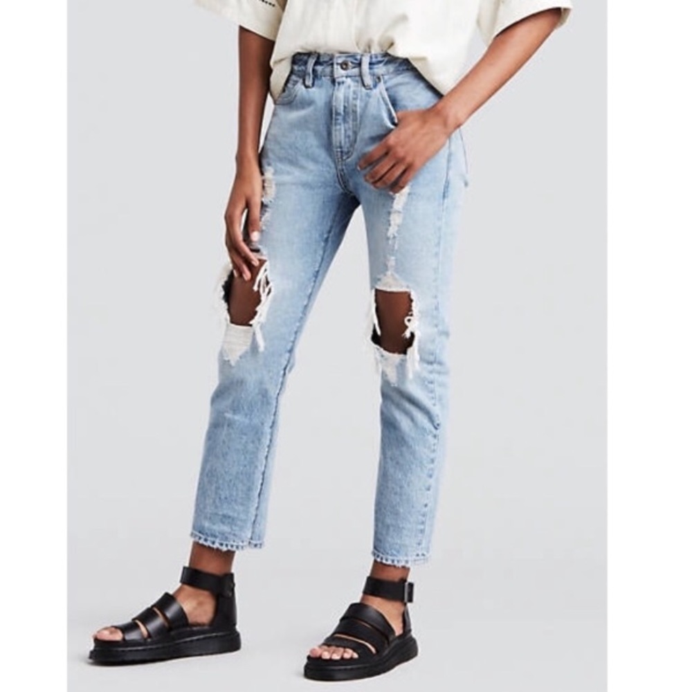 Slim cropped jeans